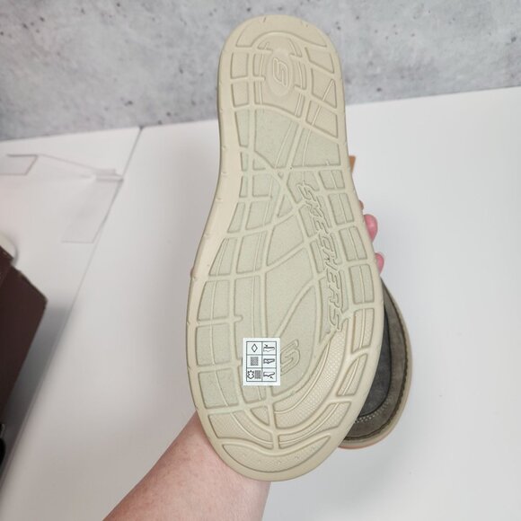 Skechers Landon Stellar Shoes Relaxed Fit Memory Foam Slip-On Mens 8 - Picture 13 of 16